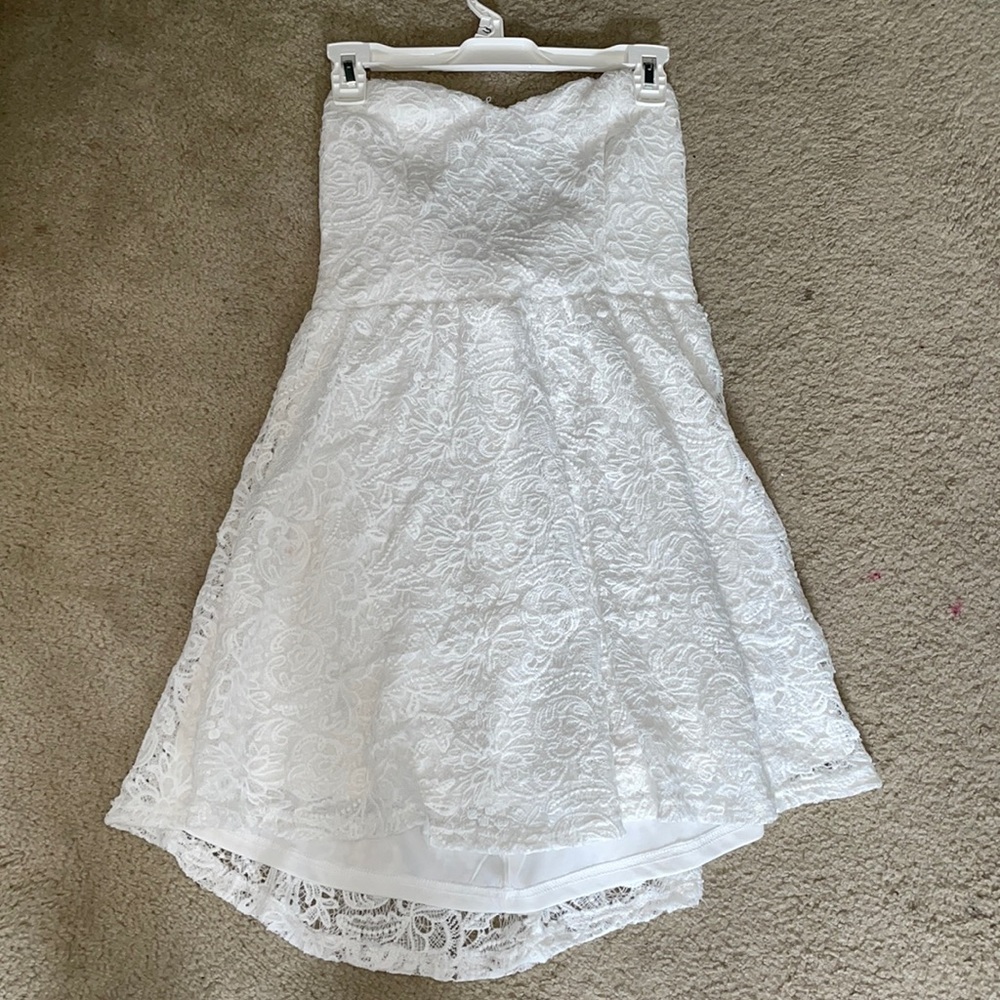 White Charlotte Russe Dress